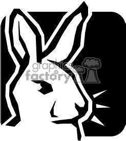 Rabbit head solid icon, animals concept, hare head sign on white background, bunny face silhouette icon in glyph style. rabbit head silhouette - Google Search | Rabbit silhouette ...