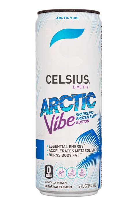 Arctic Vibe Sparkling Frozen Berry Celsius Product