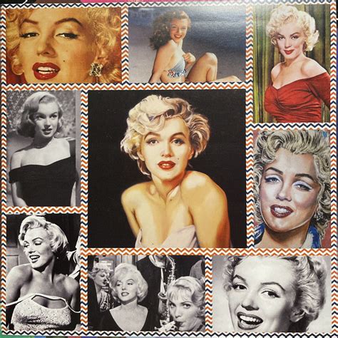 Marilyn Monroe Collage Poster