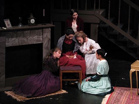 Ann Quilts More Little Women On Stage