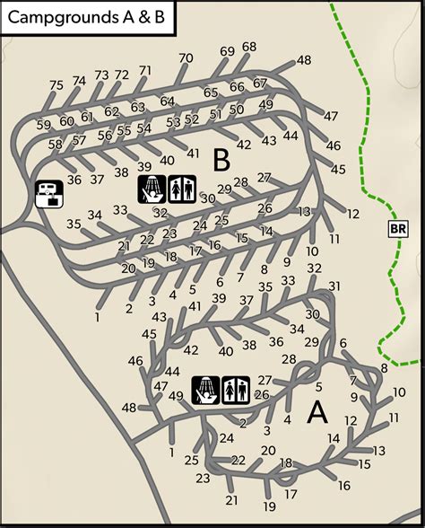 Catalina State Park Campground Map