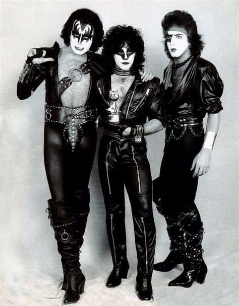 Gene Simmons Eric Carr Paul Stanley Kiss Band Kiss Army Eric Carr