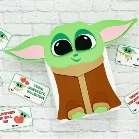 Check spelling or type a new query. Baby Yoda Valentine Box (with free printable template ...