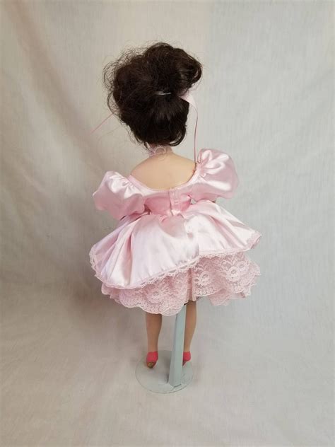 Porcelain Ballerina Ballet Dancer Doll ~ 17 Collectible Doll ~ No Coa Or Original Box ~ Comes
