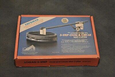 Logan Model Step Oval Circle Mat Cutter Ebay