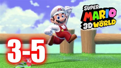 Super Mario 3d World 3 5 Pipeline Lagoon All Stars And Stamp 100