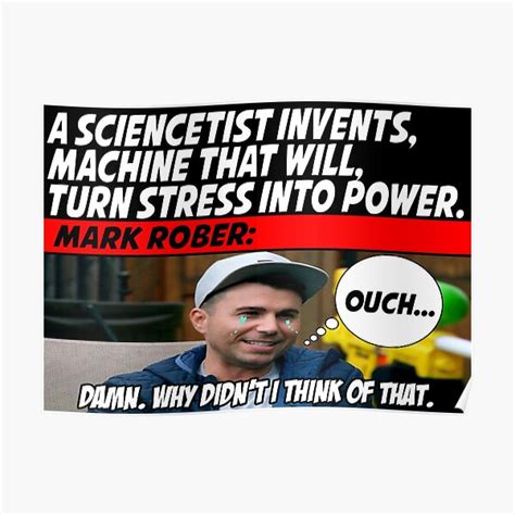 Mark Rober Meme Poster For Sale By Fashimation20 Redbubble