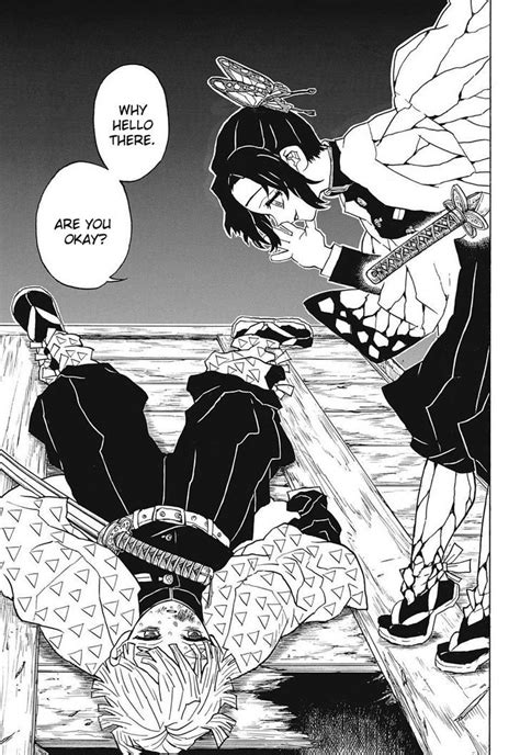 Instead of going home, he ends up staying the night at someone else's house due to rumors of a demon nearby in the mountains. Read Kimetsu No Yaiba Chapter 35 - MangaFreak