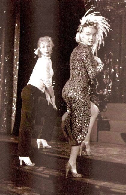 Gwen Verdon Teaching MM To Dance In Gentlemen Prefer Blondes