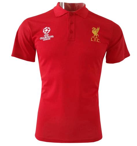 Liverpool 1819 Polo Jersey Shirt Champion Red Model 197815