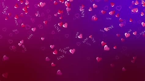 Free Hd Love Background With Hearts Romantic Wedding