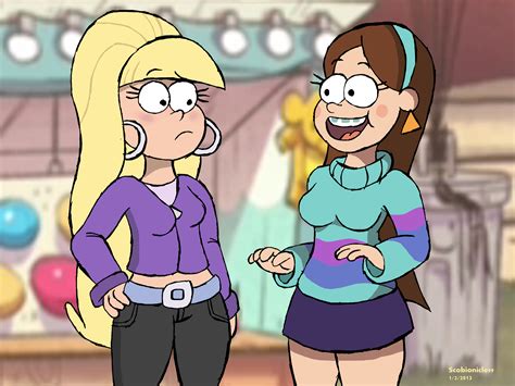 Teen Pacifica and Mabel by ScoBionicle99 on DeviantArt