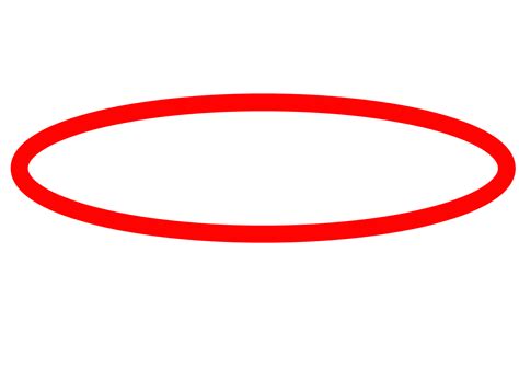 Circle Oval Red Shape Clip Art Red Shapes Png Download 1200849