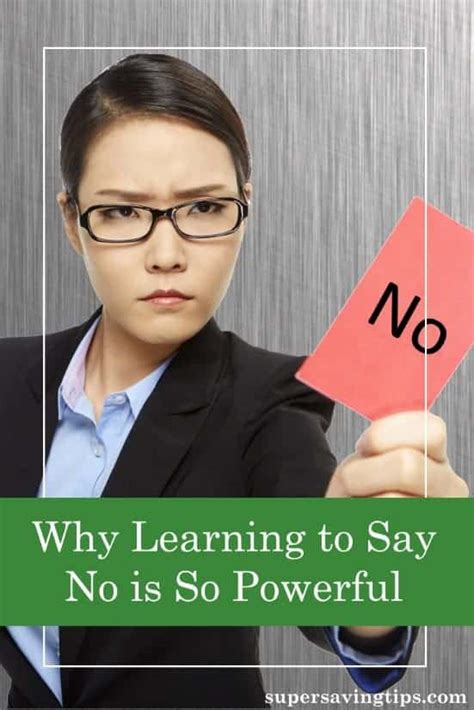 Why Learning To Say No Is So Powerful Wealth Of Geeks