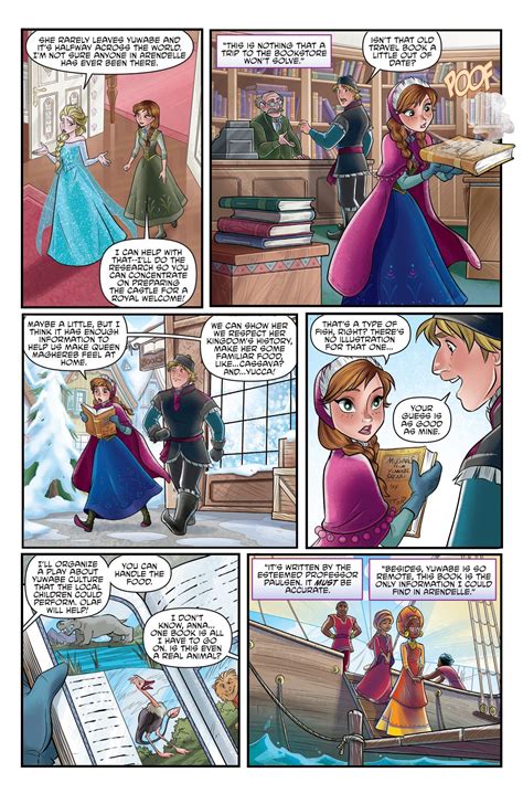Disney Frozen Issue 3 Viewcomic Reading Comics Online For Free 2019 Frozen Comics Disney