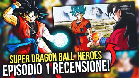 2nd arc of super dragon ball heroes promotion anime. SUPER DRAGON BALL HEROES EP 1 RECENSIONE - YouTube