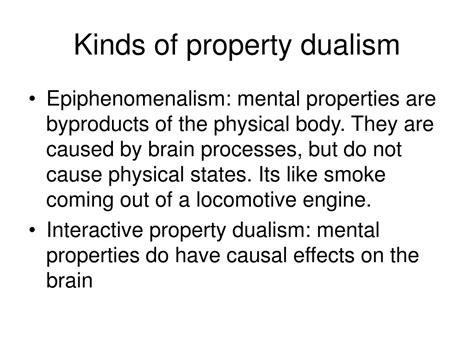 Ppt Criticisms Of Dualism Powerpoint Presentation Free Download Id