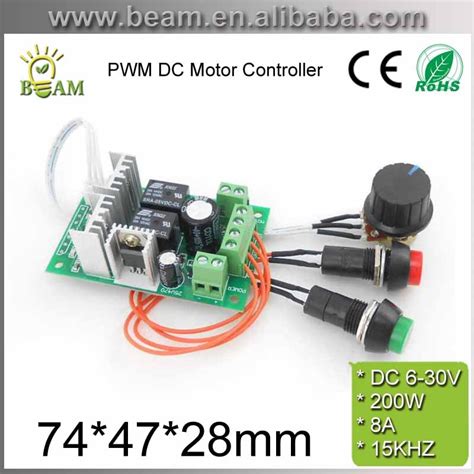 6 60v 30a Dc Motor Speed Control Pwm Rc Controller 12v 24v 48v 15khz