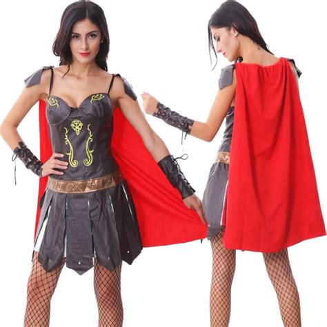 roman warrior greek goddess cosplay uniform for women spartan xena princess gladiator costume