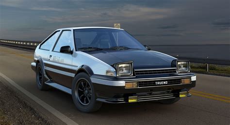 Initial D Toyota Ae Toyota Trueno Pop Up Headlights Images And