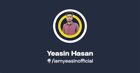 Yeasin Hasan Twitter Instagram Facebook Linktree