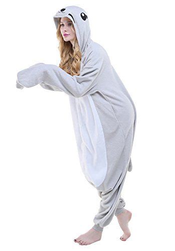 Newcosplay Unisex Adult Christmas Onesie Pajamas Halloween Cosplay