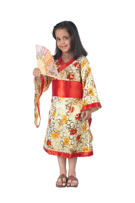 Rent Or Buy Japanese Girl Kimono Fancy Dress Costume Online In India
