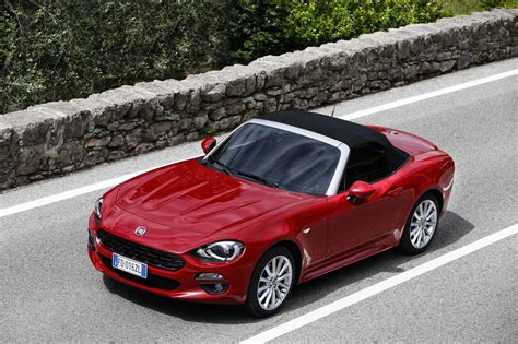 2017 Fiat 124 Spider Launched In Europe Abarth Priced At €40000