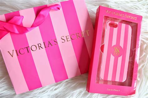 Cottoncandyblondies Fashion Victorias Secret Pink Stripe Case For