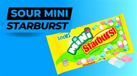 Sour Mini Starburst Review Youtube