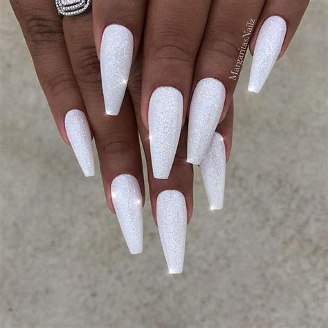 Pretty Acrylic Nails Best Acrylic Nails White Acrylic Nails With