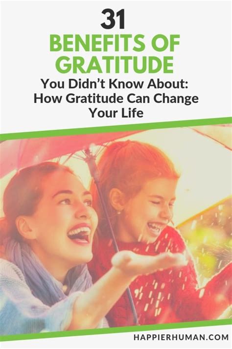 Benefits Of Gratitude 31 Powerful Reasons To Be More Grateful