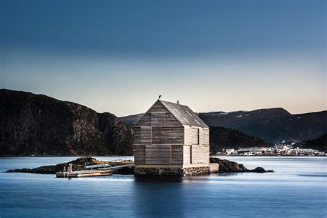 Knut Hjeltnes Unique Holiday Home Sits On Its Own Island In A