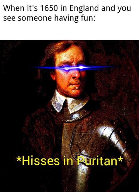 Man Oliver Cromwell Scary Rhistorymemes