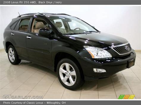The 2008 lexus gs comes in three different models, each distinguished by its powertrain. Black Onyx - 2008 Lexus RX 350 AWD - Ivory Interior ...