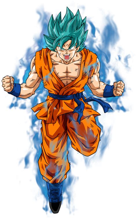 Goku Super Saiyan Blue Png Imagens De Goku Ssj Blue Transparent Png