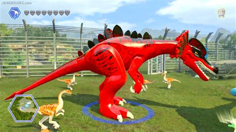 Lego Jurassic World Game Custom Dinosaurs