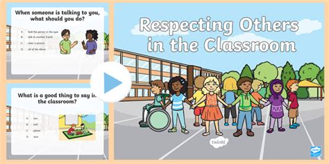 Respecting Others In The Classroom Powerpoint Quiz
