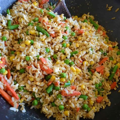 Egg Fried Brown Rice Easy Street Food Hint Of Healthy