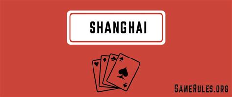 Game play can continue as long as the players choose to play. Shanghai Game Rules - How to Play Shanghai the Card Game