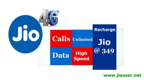 Jio Prepaid Rs 349 Recharge Plan Unlimited Voice Calls 105gb 4g Data