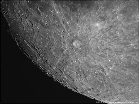 Wow Moons Young Crater Seen In Close Up View Photo Space