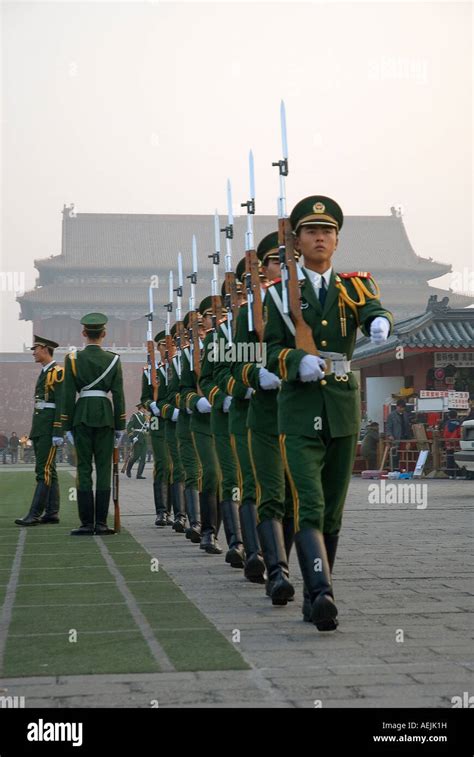 Military Parade Beijing Peoples Republic Of China Stock Photo Alamy
