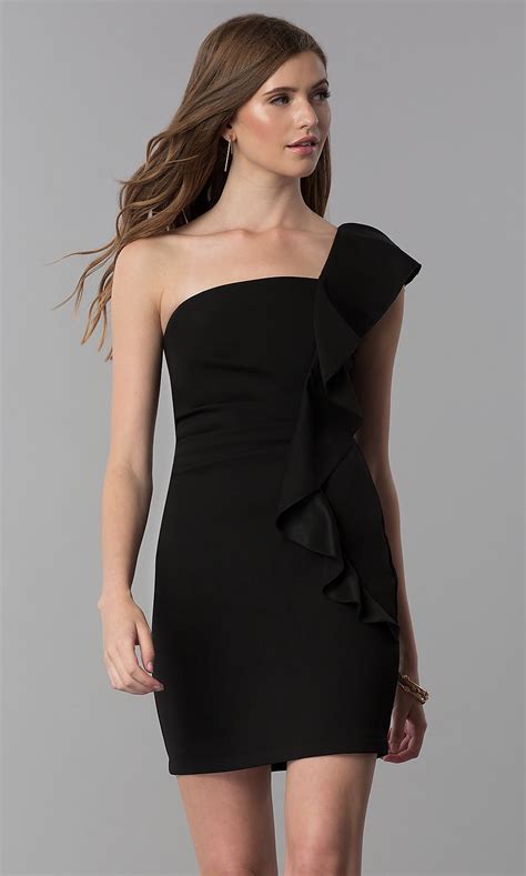 Check out our cocktail party dress selection for the very best in unique or custom, handmade pieces from our clothing shops. Ruffled Little Black Cheap Cocktail Party Dress