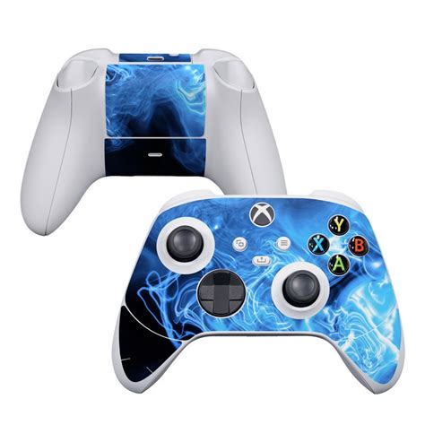 Microsoft Xbox Series S Controller Skin Blue Quantum Waves By Gaming