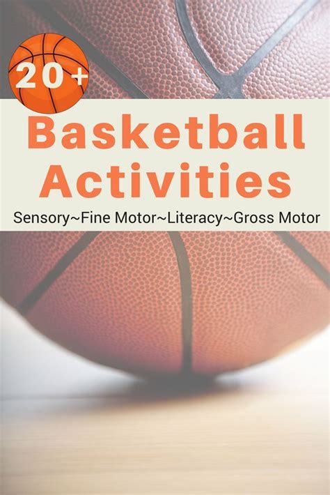 23 Fun Basketball Crafts And Activities For Kids