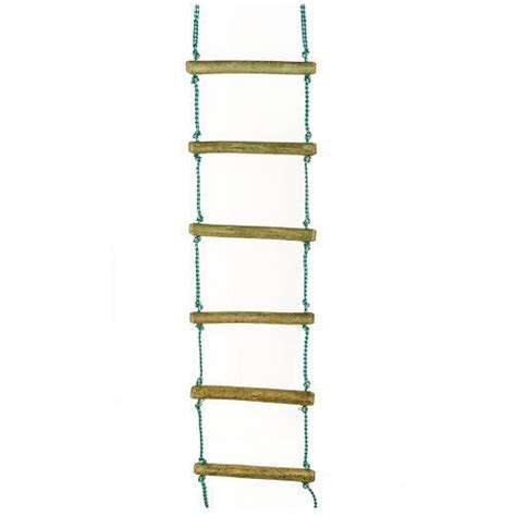 Wooden Rung Rope Ladder 25 Meter Rope Ladder