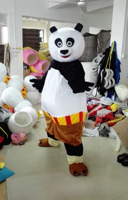 Adult Size Kungfu Panda Mascot Costume Kung Fu Panda Mascot Costume Kungfu Panda In Movie And Tv