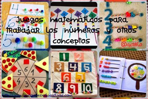 Juegos Matematicos Collage Juegos De Matemáticas Juegos Educativos