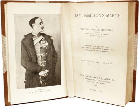 Winston Churchill Vintage Ian Hamiltons March First Edition Available